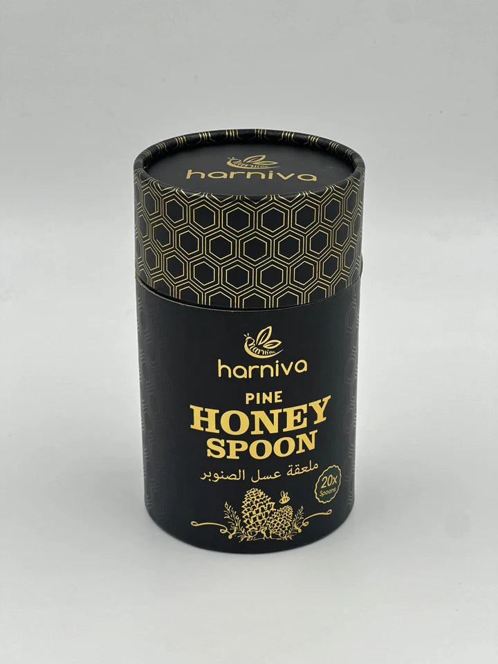 Harniva Pine Honey Spoons (20 spoons Per Pack)